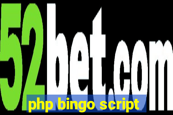 php bingo script