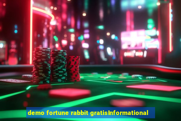 demo fortune rabbit gratisInformational