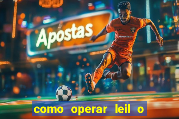 como operar leil o de abertura mini indice