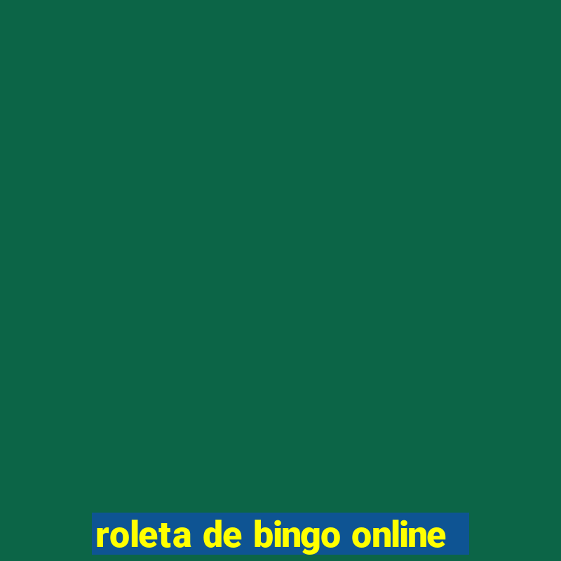 roleta de bingo online