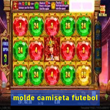 molde camiseta futebol