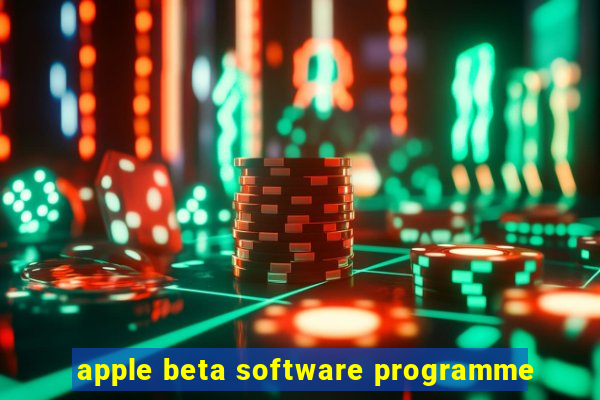 apple beta software programme