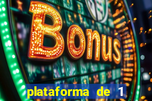 plataforma de 1 real fortune tiger