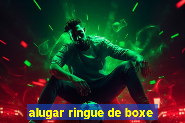 alugar ringue de boxe